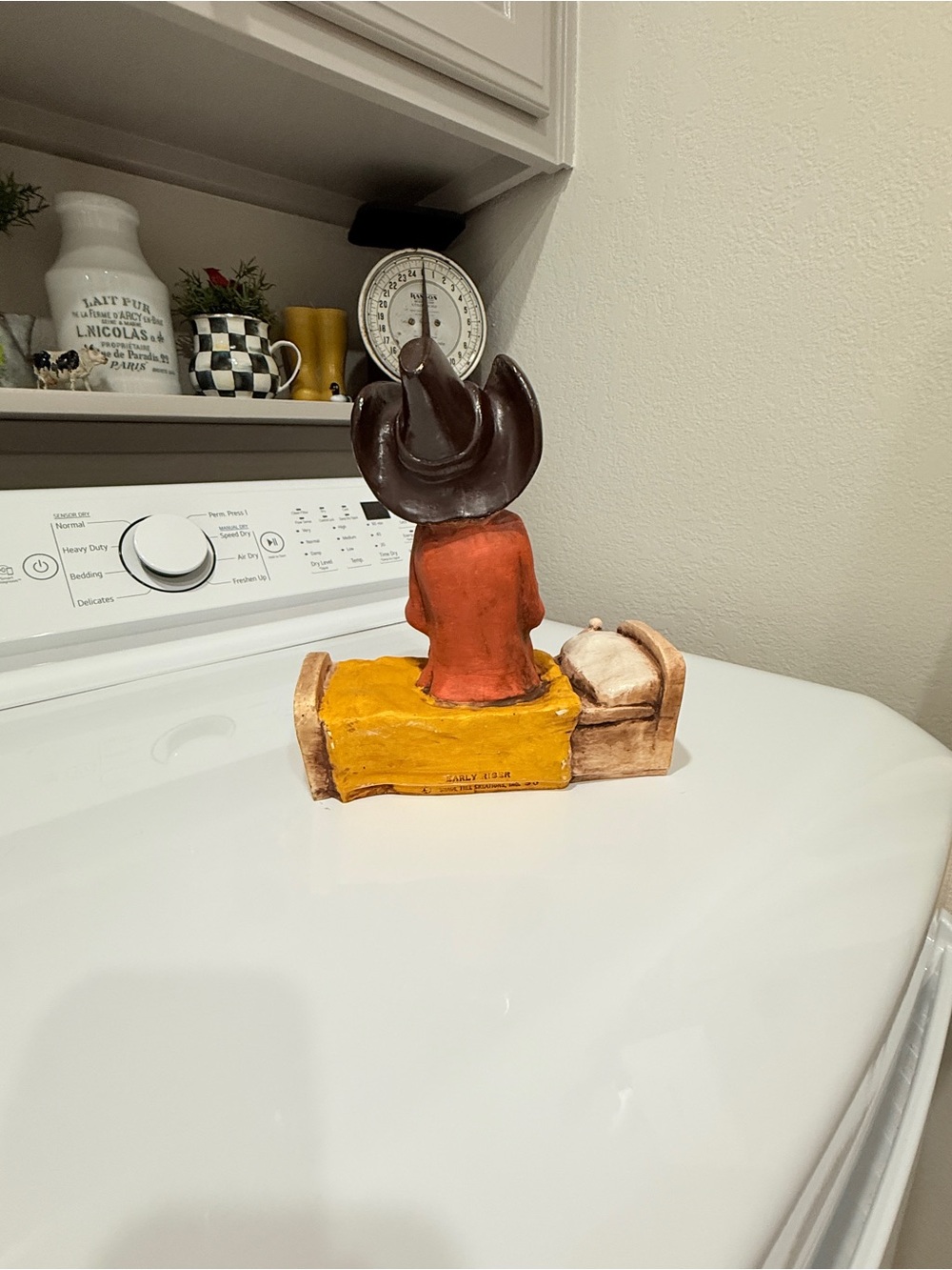 1980s Cowboy “Early Riser” Figurine • Bill Vernon Design Shade Tree Collection - Picture 7 of 14